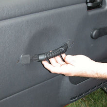 Load image into Gallery viewer, Rugged Ridge Door Pull Straps Black 97-06 Jeep Wrangler Rugged Ridge