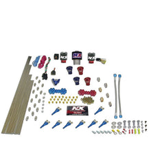 Load image into Gallery viewer, Nitrous Express Shark Dual Stage/Gas/Rails 16 Nozzles Nitrous Kit (200-1200HP) w/o Bottle Nitrous Systems Nitrous Express