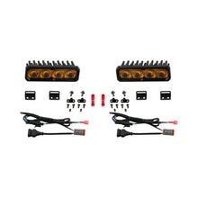 Load image into Gallery viewer, Diode Dynamics 2022-2026 Toyota Tundra Fog SS6 Sport LED Kit Yellow 3000K