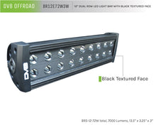 Load image into Gallery viewer, DV8 Offroad BRS Pro Series 12in Light Bar 72W Flood/Spot 3W LED - Black DV8 Offroad