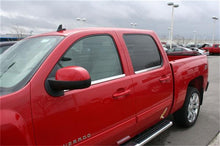 Load image into Gallery viewer, Putco 14-14 Chevrolet Silverado HD - Crew Cab - Stainless Steel Window Trim Accents Wind Deflectors Putco