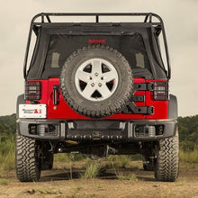 Load image into Gallery viewer, Rugged Ridge Spartacus Rear Bumper Black 07-18 Jeep Wrangler Rugged Ridge