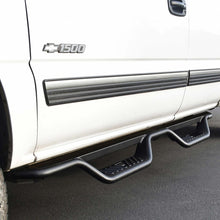 Load image into Gallery viewer, Westin 99-13 Chevrolet Silverado 1500 (Ext. Cab) Outlaw Drop Nerf Step Bars - Textured Black Westin
