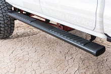 Load image into Gallery viewer, Deezee 99-23 Chevrolet/GMC/Dodge/Ford Full Size Truck Tubes - 6In Oval - Black Steel (RegCab) Nerf Bars Dee Zee