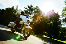 Load image into Gallery viewer, Kuryakyn Oil Cooler Cover Milwaukee-8 Chrome Kuryakyn
