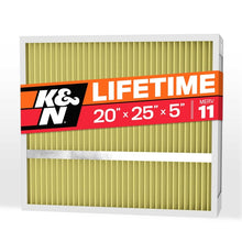 Load image into Gallery viewer, K&N HVAC Filter 20 X 25 X 5 Merv 11