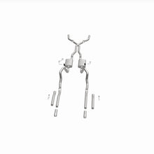 Load image into Gallery viewer, MagnaFlow Exhaust Products Exhaust System Kit MagnaFlow Exhaust Products Magnaflow Street Series Stainless Crossmember-Back System 19303