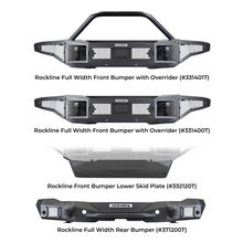 Load image into Gallery viewer, Go Rhino 21-24 Ford Bronco (Excl. Sport) Rockline Front Bumper Lower Skid Plate Bumpers - Steel Go Rhino
