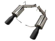 Load image into Gallery viewer, Roush 11-14 Mustang GT Black Tip Axle Back Exhaust | 421127-BLK