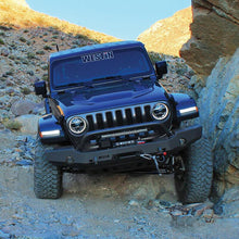Load image into Gallery viewer, Westin 18-19 Jeep Wrangler JL WJ2 Full Width Front Bumper w/Bull Bar Textured Black Westin