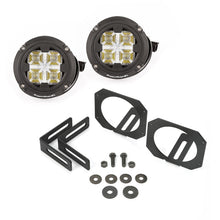 Load image into Gallery viewer, Rugged Ridge 07-18 Jeep Wrangler JK Dual Beam Circular LED Light Kit Rugged Ridge