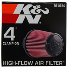 Load image into Gallery viewer, K&N Universal Air Filter (4in. Flange / 6in. Base OD / 4-5/8in. Top OD / 6in. Height)