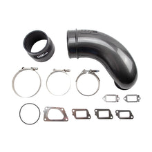 Load image into Gallery viewer, Wehrli 11-16 Chevrolet 6.6L LML Duramax 5in Intake Horn - Gloss Black Air Intake Components Wehrli