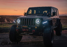 Load image into Gallery viewer, Oracle Oculus Bi-LED Projector Headlights for Jeep JL/Gladiator JT - Matte Blk - 5500K SEE WARRANTY Headlights ORACLE Lighting