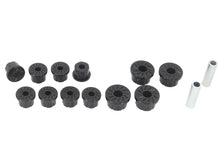 Load image into Gallery viewer, Whiteline 1986-1995 Suzuki Samurai Front Leaf Spring Eye And Shackle Bushings Spring Insulators Whiteline