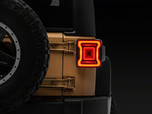 Load image into Gallery viewer, Raxiom 07-18 Jeep Wrangler JK Axial Series JL Style LED Tail Lights- BlkHousing- Red Lens Tail Lights Raxiom