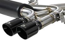 Load image into Gallery viewer, aFe MACH Force-Xp 3.5in. 304 SS C/B Exhaust System 15-18 BMW X5 M (F85) V8-4.4L (tt) - Black Tip Catback aFe