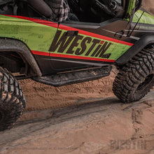 Load image into Gallery viewer, Westin/Snyper 07-17 Jeep Wrangler Triple Tube Rock Rail Steps - Textured Black Westin