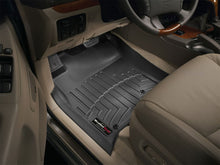 Load image into Gallery viewer, WeatherTech 03+ Lexus GX470 Front FloorLiner - Black | 441211