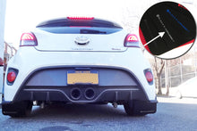 Load image into Gallery viewer, Rally Armor 12-18 Hyundai Veloster Black UR Mud Flap w/ Silver Logo Mud Flaps Rally Armor