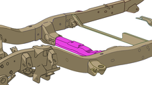Load image into Gallery viewer, Rustbuster Transmission Crossmember | RB7424