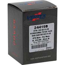 Load image into Gallery viewer, Vertex Pistons Uncategorized Vertex Piston 01-16 KTM 125 EXC 125cc Forged Pro Race Piston Kit