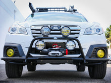 Load image into Gallery viewer, aFe POWER 10-14 Subaru Outback H4 2.5L / H6 3.6L Terra Guard Front Bumper w/ Winch Mount - Black Bull Bars aFe