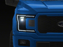 Load image into Gallery viewer, Raxiom 18-20 Ford F-150 LED Halo Surround Headlights with White DRL- Black Housing- Clear Lens | T583569