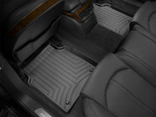Load image into Gallery viewer, WeatherTech 11+ Audi A8 Rear FloorLiner - Black | 444202