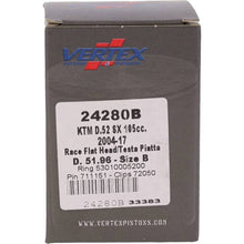 Load image into Gallery viewer, Vertex Piston 04-11 KTM 105 SX 105cc Cast Race Piston Kit Uncategorized Vertex Pistons