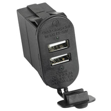 Load image into Gallery viewer, Rugged Ridge Dual USB Port With Qi capabilities 3.0 Rugged Ridge