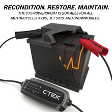 Load image into Gallery viewer, CTEK Battery Charger - CT5 Powersport - 2.3A CTEK