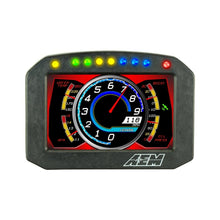Load image into Gallery viewer, AEM CD-5LG Carbon Logging Flush Digital Dash Display w/ Internal 20Hz GPS & Antenna