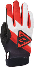 Load image into Gallery viewer, Answer 25 Peak Flo Gloves Black/Red/White - XS Gloves Answer