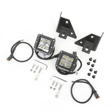 Load image into Gallery viewer, Rugged Ridge 76-95 Jeep Wrangler CJ/YJ Square Windshield LED Kit w/ Brackets Rugged Ridge