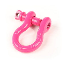 Load image into Gallery viewer, Rugged Ridge Pink 3/4in D-Ring Shackles Rugged Ridge