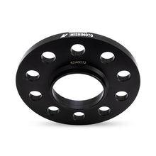 Load image into Gallery viewer, Mishimoto Wheel Spacers - 5x112 - 66.5 - 12 - M14 - Black Mishimoto