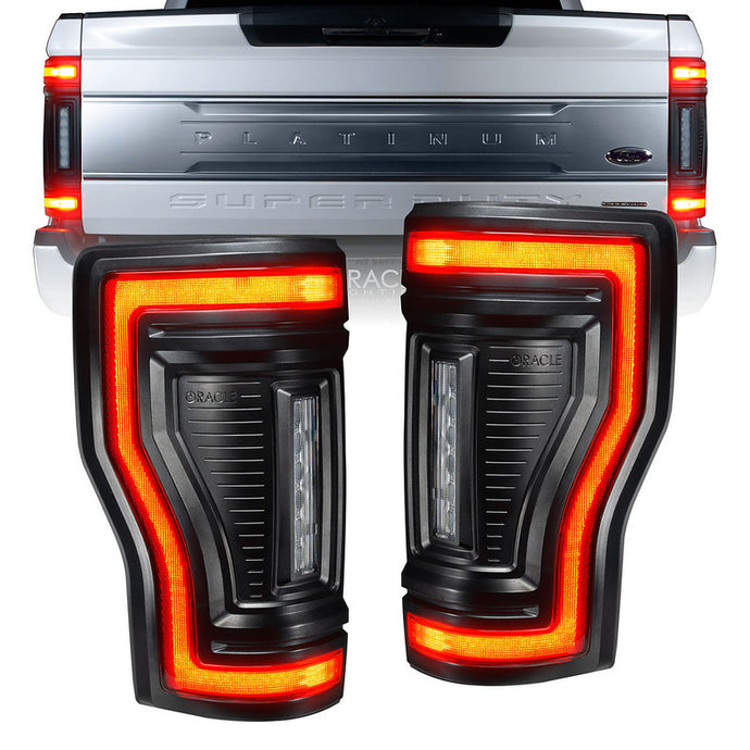 Oracle 17-22 Ford F-250/350 Superduty Flush Mount LED Tail Lights Tail Lights ORACLE Lighting   