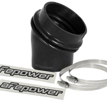 Load image into Gallery viewer, afe Magnum FORCE Intake Coupling Kit (3 IN ID to 2-1/2 IN ID x 35 Deg.) Elbow Coupler - Black aFe