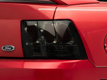 Load image into Gallery viewer, Raxiom 99-04 Ford Mustang Axial Series Altezza Style Tail Lights- Blk Housing (Smoked Lens) Tail Lights Raxiom