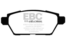 Load image into Gallery viewer, EBC 06-09 Ford Fusion 2.3 Ultimax2 Rear Brake Pads Brake Pads - OE EBC