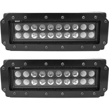 Load image into Gallery viewer, Westin HDX Flush Mount B-FORCE LED Light Kit (Set of 2) w/wiring harness - Black Westin