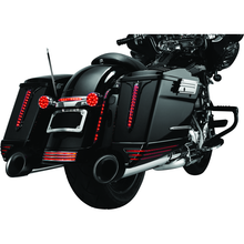 Load image into Gallery viewer, Kuryakyn Rear Fender Accents FLHX & FLTR Models Chrome