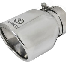 Load image into Gallery viewer, aFe Tips afe Takeda Universal Exhaust Tip 2-1/2 IN Inlet x 4 IN Outlet x 6 IN L