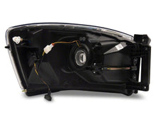 Load image into Gallery viewer, Raxiom 06-09 Dodge RAM 1500/2500/3500 Axial Headlights w/ SEQL LED Bar- Blk Housing (Clear Lens) Headlights Raxiom
