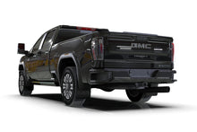 Load image into Gallery viewer, Rally Armor 20-25 GMC Sierra 2500/3500 HD Denali Black Mud Flap w/Metallic Black Logo Rally Armor