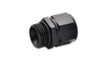 Load image into Gallery viewer, Vibrant -6AN Female to -10 ORB Swivel Adapter w/ O-Ring - Anodized Black Fittings Vibrant