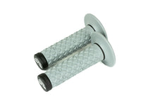 Load image into Gallery viewer, Renthal Soft/Firm MX Dual Compound Grips Tapered 1/2 Waffle - Gray/Black Grips Renthal
