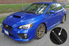 Load image into Gallery viewer, Rally Armor 15-21 Subaru WRX/STI Black UR Mud Flap w/White Logo Mud Flaps Rally Armor