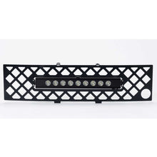 Load image into Gallery viewer, Putco 11-14 Ford F-150 EcoBoost SS Black Diamond Bumper Grille Insert w/ 10in Luminix Light Bar Grilles Putco